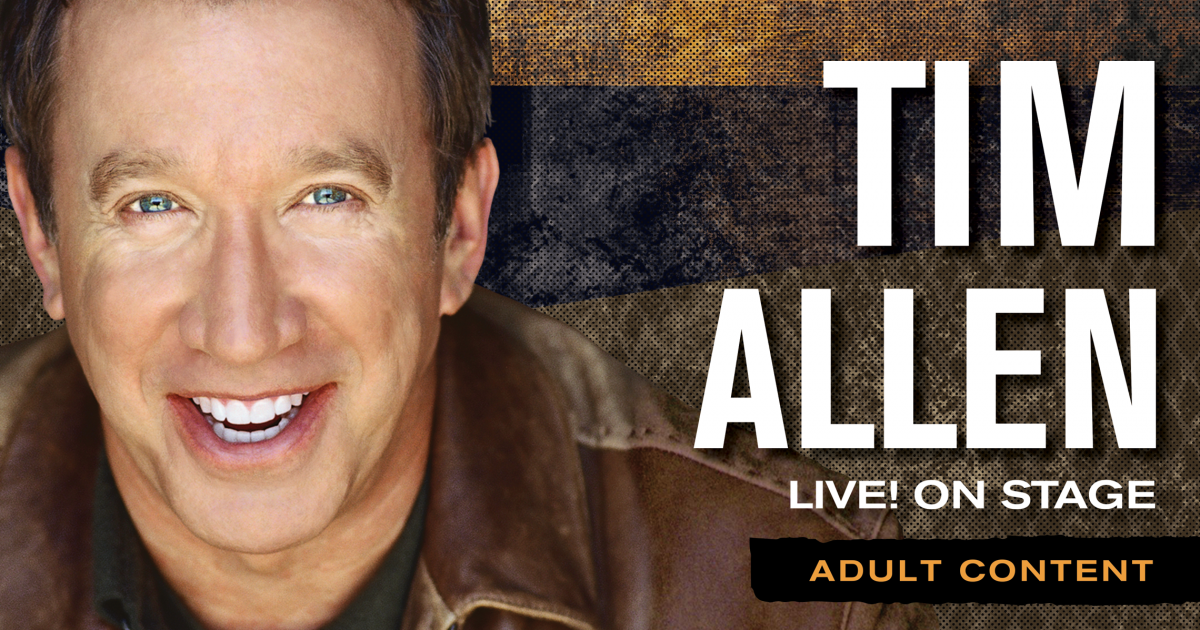 Tim Allen Live! On Stage Live at the Eccles