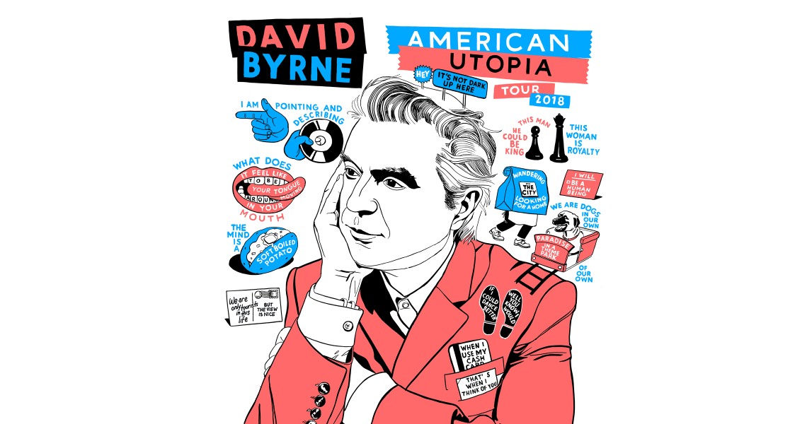 David Byrne American Utopia Tour Live at the Eccles