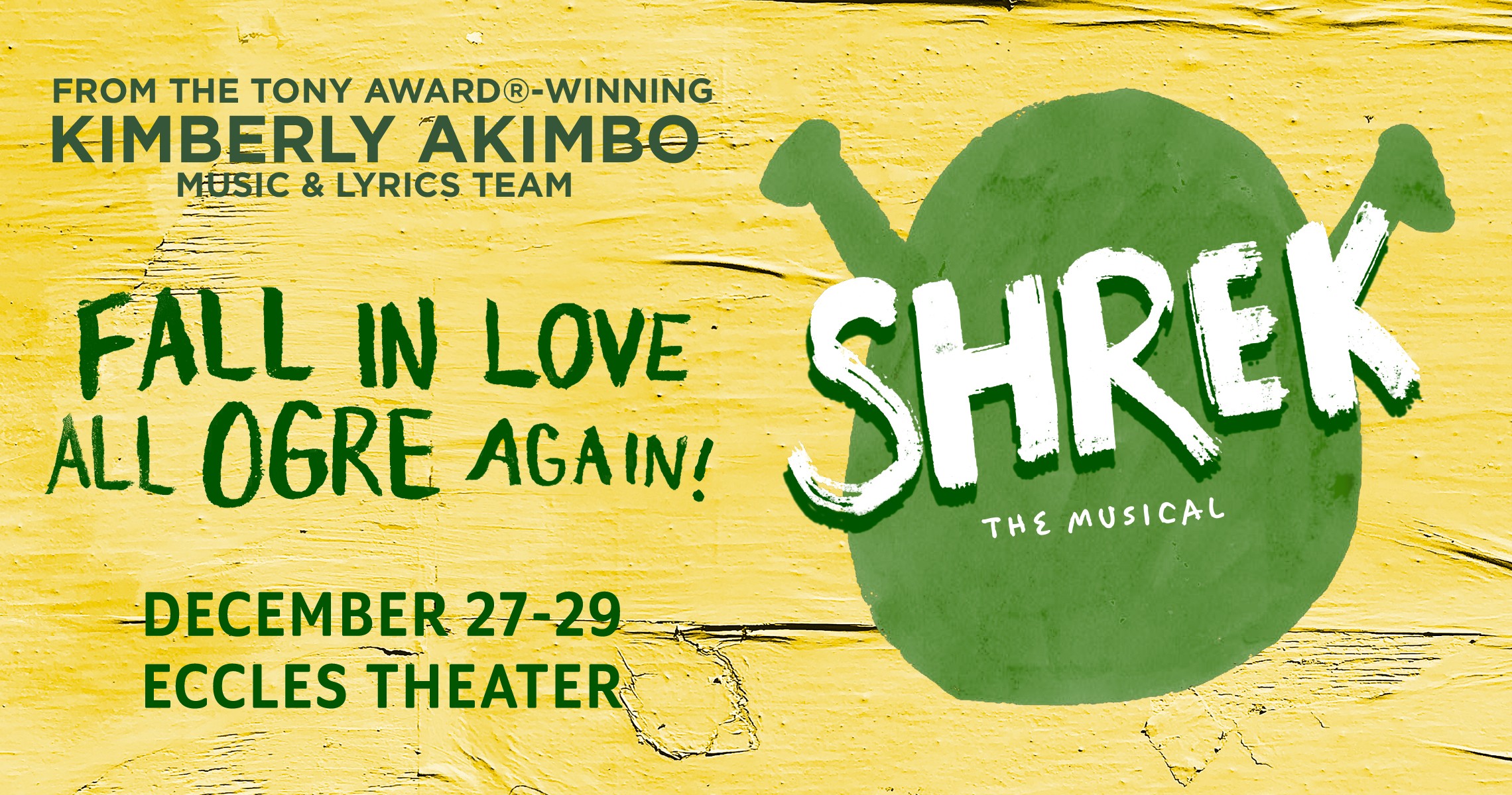 SHREK THE MUSICAL - Live at the Eccles
